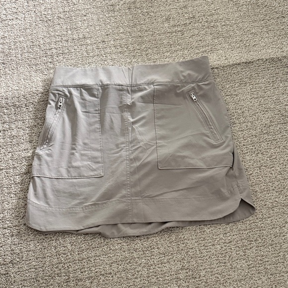 Athleta Dresses & Skirts - Athleta Gray Skirt with shorts built in